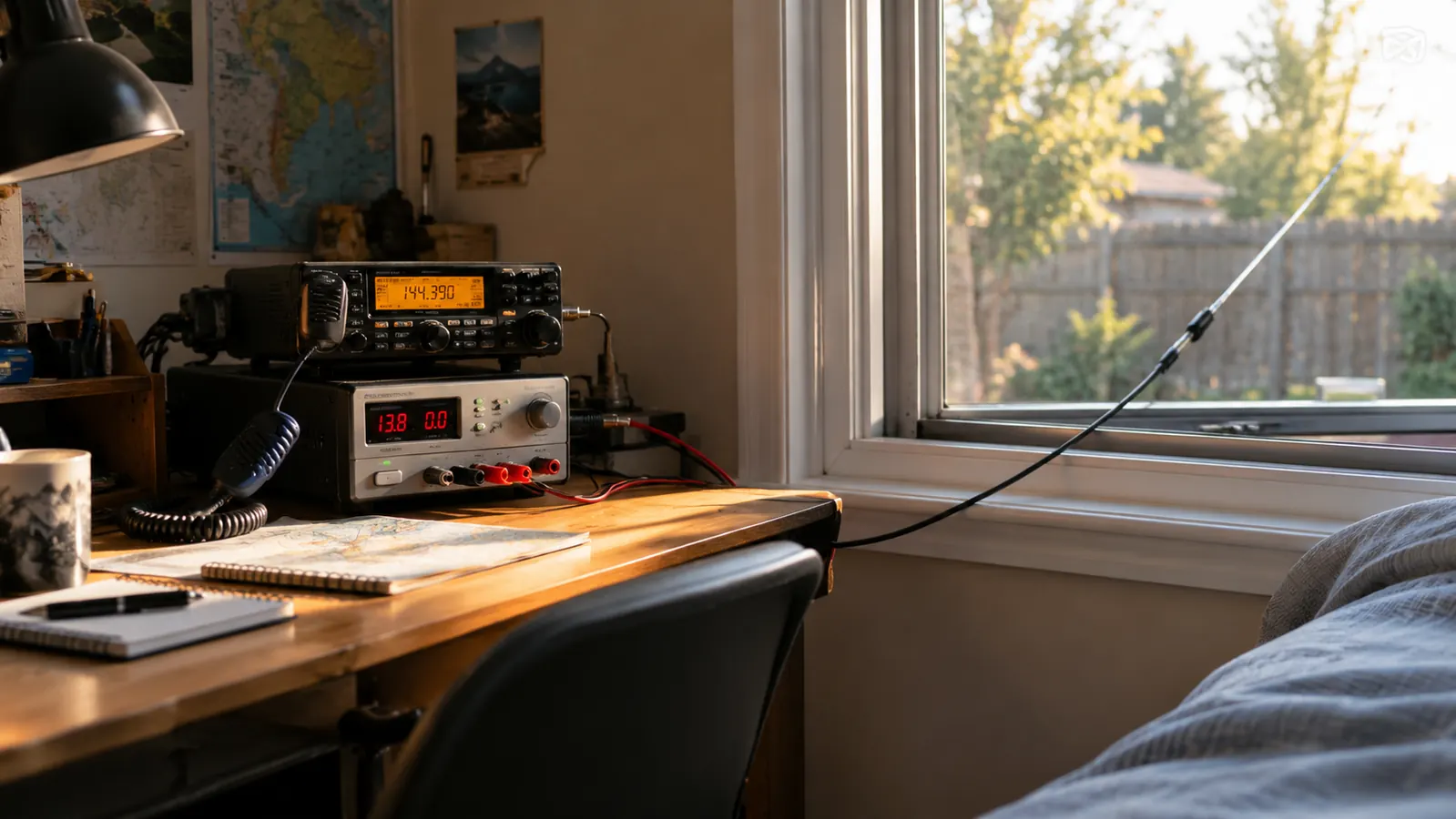 How to Power a Ham Radio from a Bench Supply